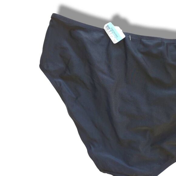 Jaclyn Smith Black Swimwear Bikini Bottom‎ Women Print Stretch 16 NEW with tags - Picture 4 of 7